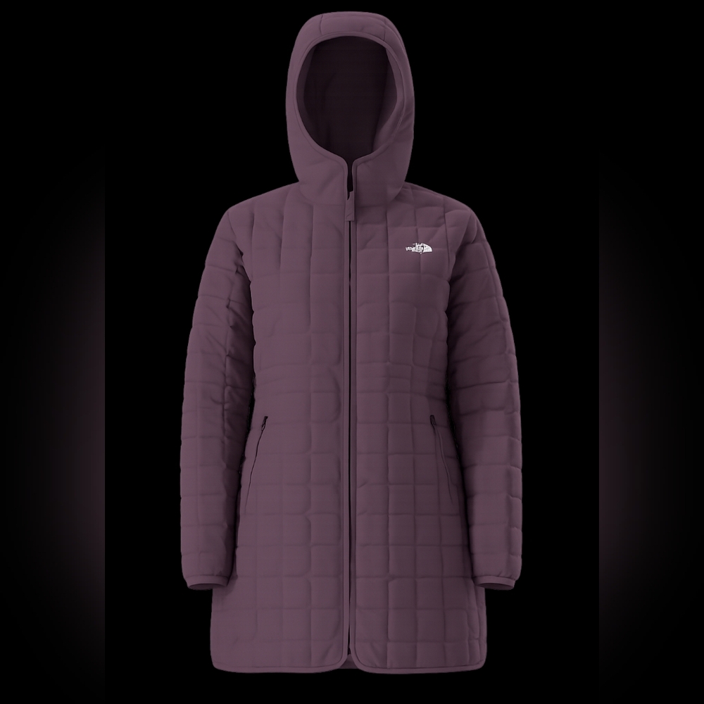 NORTH FACE Women's  Midnight Mauve Quilted Insulated Parka NWT